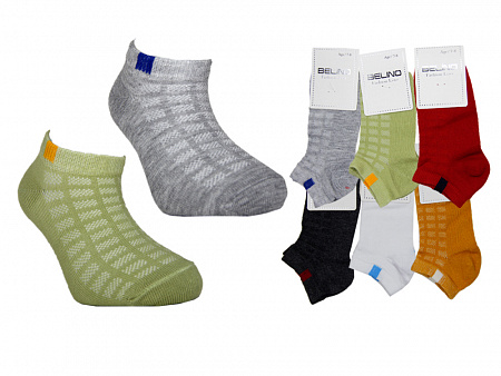 Носки яркие однотонные  BELINO