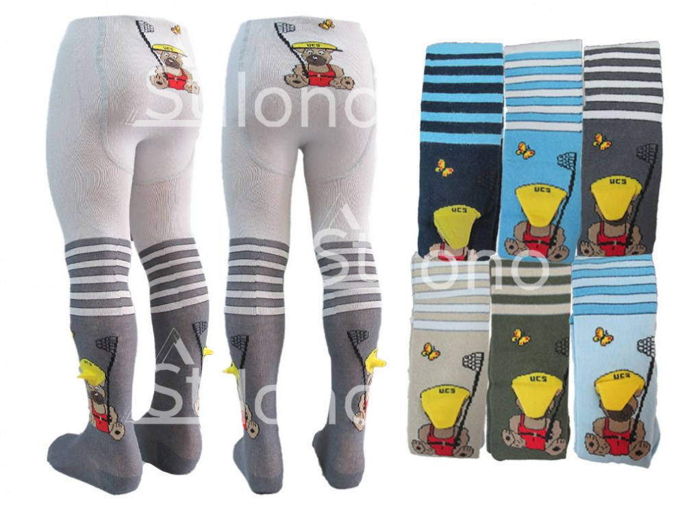 Колготки для мальчика с 3D рисунком  UCS 0-63069